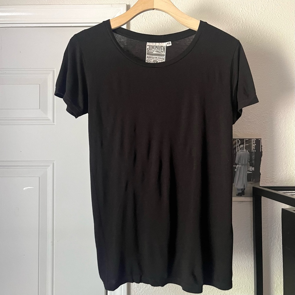 Jungmaven Black Short Sleeve Tee